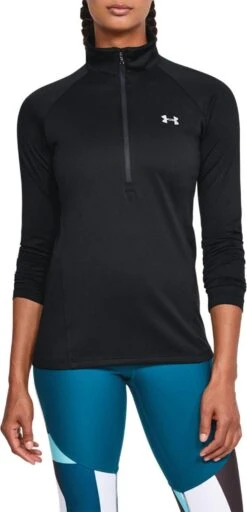 T-shirt Met Lange Mouwen Under Armour Tech 1/2 Zip - Solid