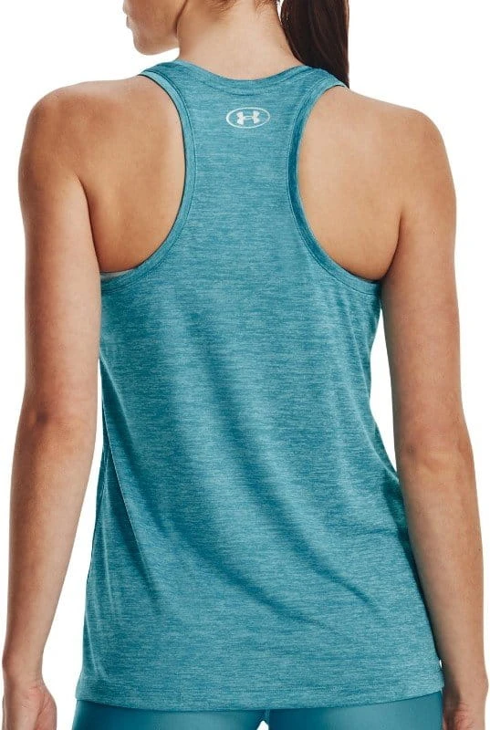 Tanktop Under Armour Tech Tank - Twist-BLU 2 Tanktop Under Armour Tech Tank - Twist-BLU - Afbeelding 2