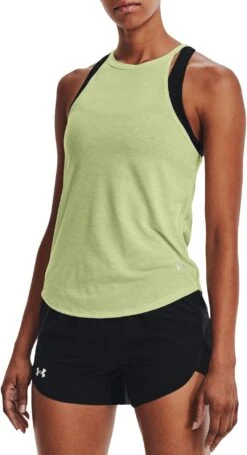 Tanktop Under Armour UA Streaker Jacquard Tank-GRN